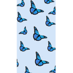 Blue Butterfly aesthetic