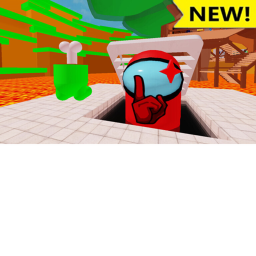Survive The Among us with Ryans world popit
