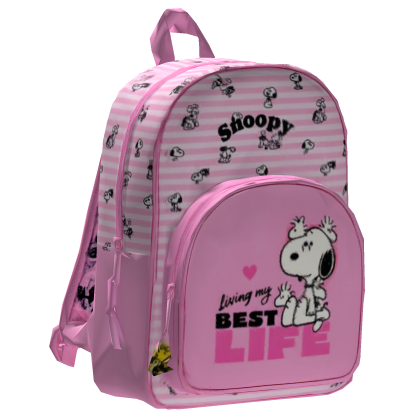 Snoopy Pink Dream Backpack Roblox item