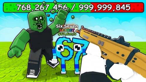 Shoot Zombies For Brainrots!