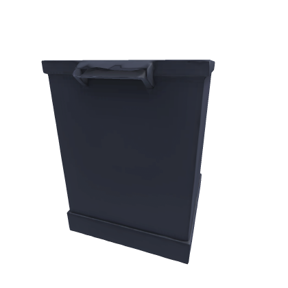 Training Equipment Return Bin — Stylized Low-Poly