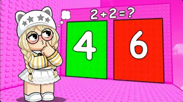 Math Obby For Vip☝️🤓