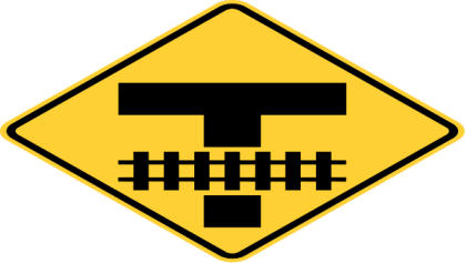 Crossing and T Sign Roblox decal