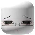 [ free ] cute tired face w glasses