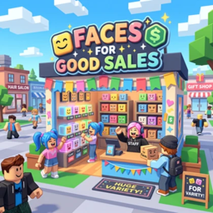 Faces For good Sales Roblox group icon