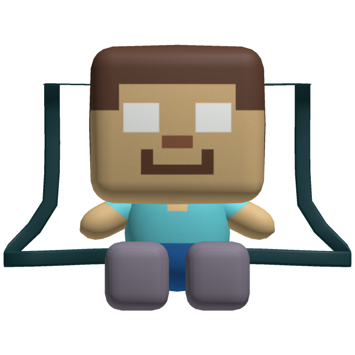 Herobrine Steve Pixel Plush [1.0]