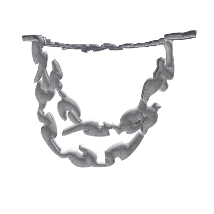 Iced Out Flame Link Chain Roblox item