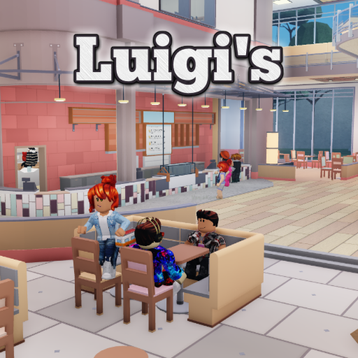 Luigi's Cafe & Restaurant official Roblox game thumbnail
