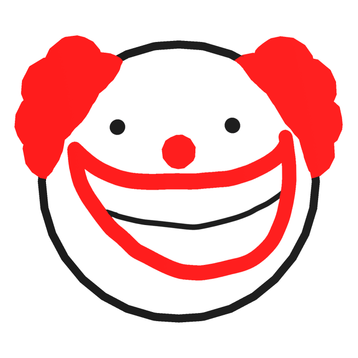 Proper Clown Smiley