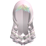꒰ ୨୧ ꒱ rainbow pastel angel dollette curls
