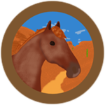 Wild Red Roan Appaloosa