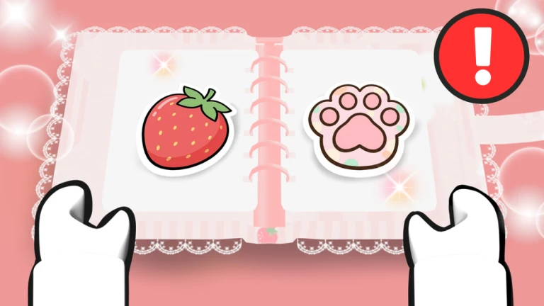 わたしのシール帳：マイ・シールコレクション