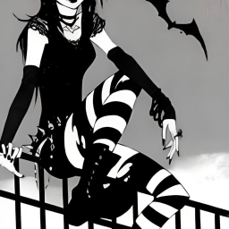 ♱