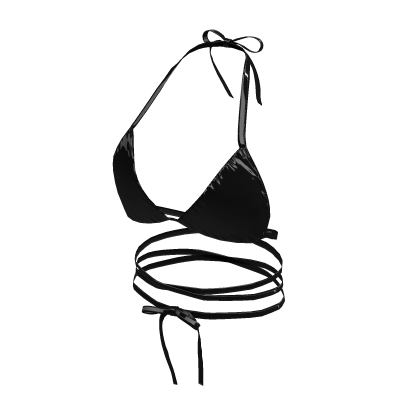 Bikini Top Latex Black Roblox NoFilter