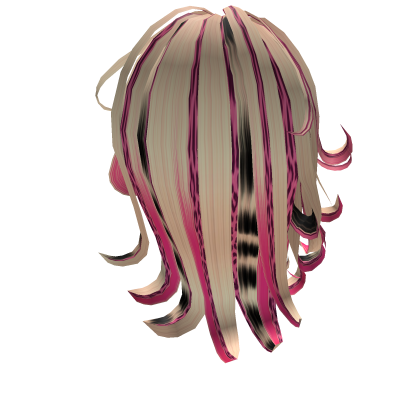 Gyaru Bouncy Layered Curls Pink&Blonde
