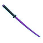 Solid Purple Katana