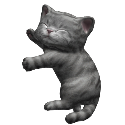 Cute Sleeping Cat Kitten - Grey Tabby [3.0]