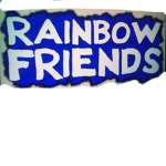 Purple Lookys rainbow friends home