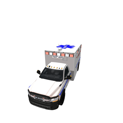 medic dodge ram 3500 with custom sirens