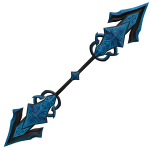 Blue Celestial Star Spear