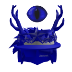⏳[ANIMATED EYE] Blue Fedora + Clockwork + Antlers