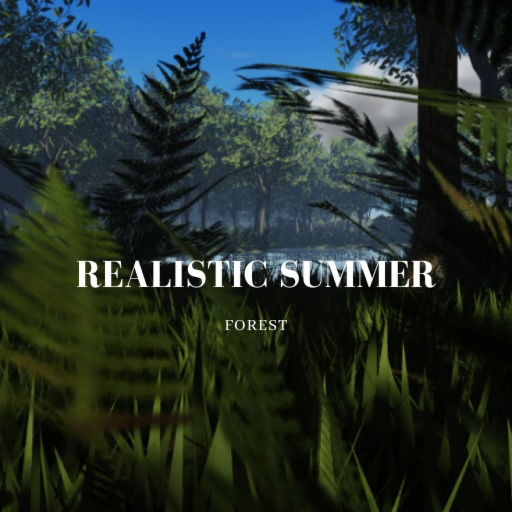Realistic Summer Forest