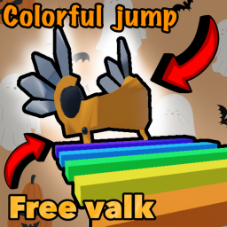 [FREE UGC!🎃] HALLOWEEN Color Fun Obby!🌈