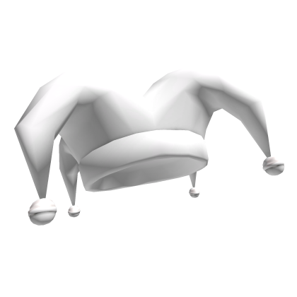 White Jester Hat Roblox item