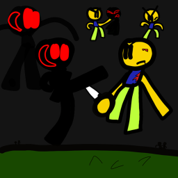Killer glitcher fighters