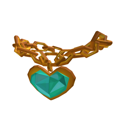 AquaStone Heart Gemstone Necklace