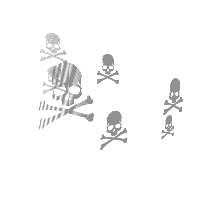 [Animated] Floating Skulls Horror (Aura) Roblox item