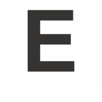 I like water and E