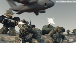 the military of robloxia - Camp Hay Wood