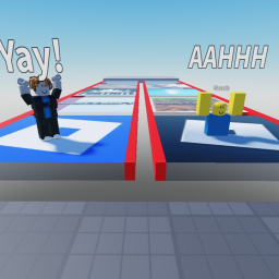 Video Game Glass Bridge