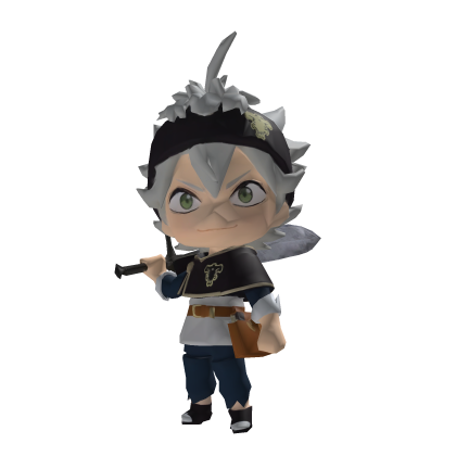 Asta Black Clover Plush Roblox item