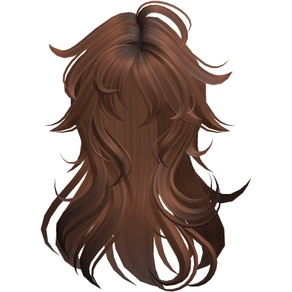 Cute Messy Brown Hair Roblox item