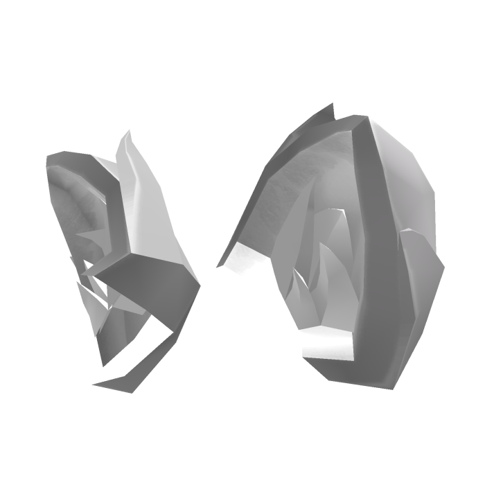 White Animal Ears