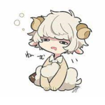 Sheep children or lambs