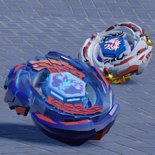 spinning tops test beyblades official Roblox game thumbnail