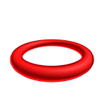 Neon Red Halo