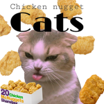 Chicken nuggets cats