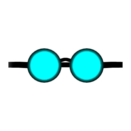Glowing Blue Goggles [EMISSIVE]