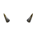 [ pbr ] Gold Guilded Devilish Horns