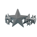 Silver Star Crown