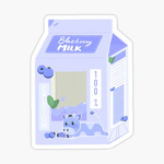 bluberry milk
