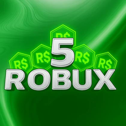 5 ROBUX!! Roblox group icon