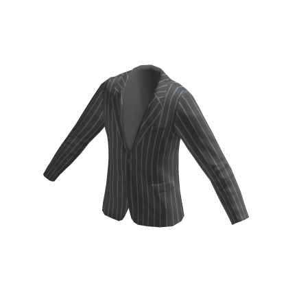 Business Coat Striped Gray Roblox catalog item