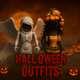 Spooky Female Avater Outfit ideas 💀🕯️