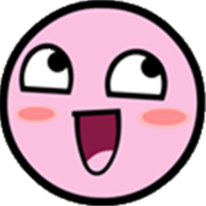 Cute Kirby Face[Transparent] Roblox decal