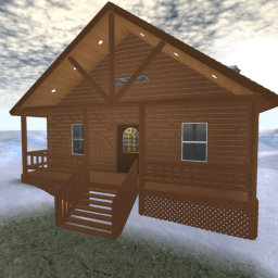 Winter Cabin Showcase icon